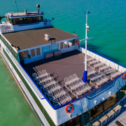 Füred katamarán felső fedélzet