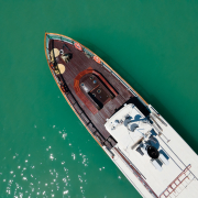 Csongor nosztalgiahajó a Balatonon