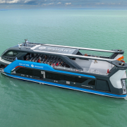 Balaton katamarán a Balatonon