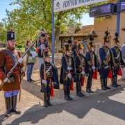 Huszárok az ünnepségen