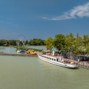 Keszthely Hajóállomás Helka nosztalgiahajó