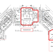 Balatonföldvár üzlethelyiség alaprajz