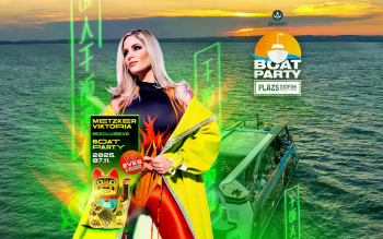 Plázs Boat Party kreatív 2025.07.11.